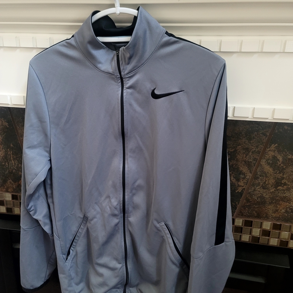 Nike Men's Gray Track Jacket